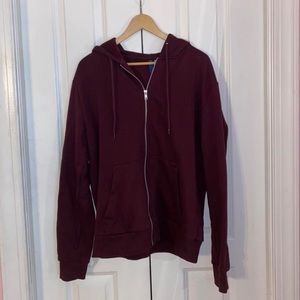 Zip up hoodie